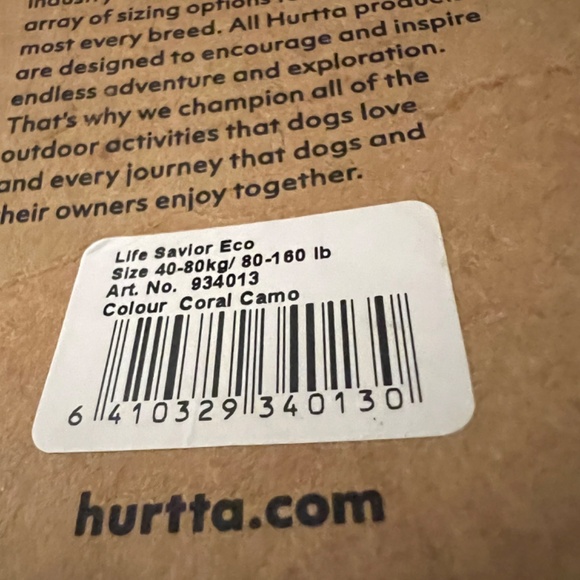 Hurtta dog life saviour jacket - Picture 7 of 10